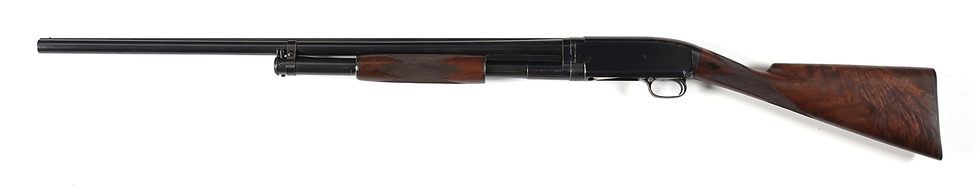 Lot Detail - (C) TRAP GRADE WINCHESTER MODEL 1912 BLACK DIAMOND SLIDE ...