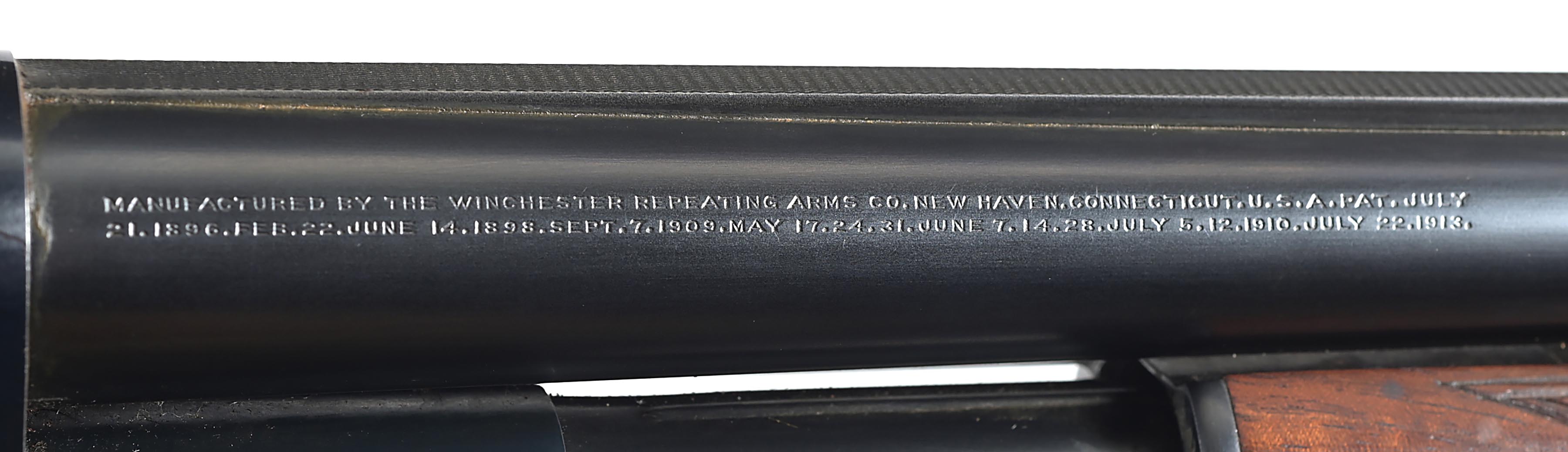 Lot Detail - (C) TRAP GRADE WINCHESTER MODEL 1912 BLACK DIAMOND SLIDE ...