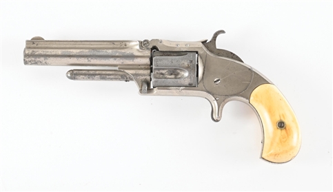 (A) SMITH & WESSON NO. 1-1/2 NEW MODEL 2ND ISSUE .32 RF REVOLVER.