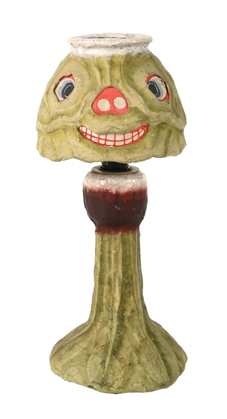 LETTUCE MAN CANDY CONTAINER WITH CANDLE HOLDER