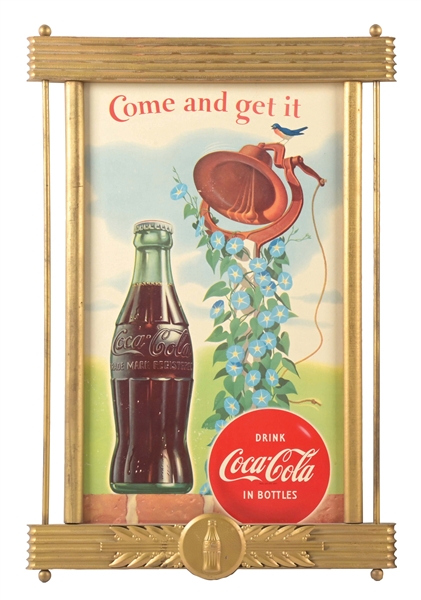 COCA-COLA "COME AND GET IT" SIGN