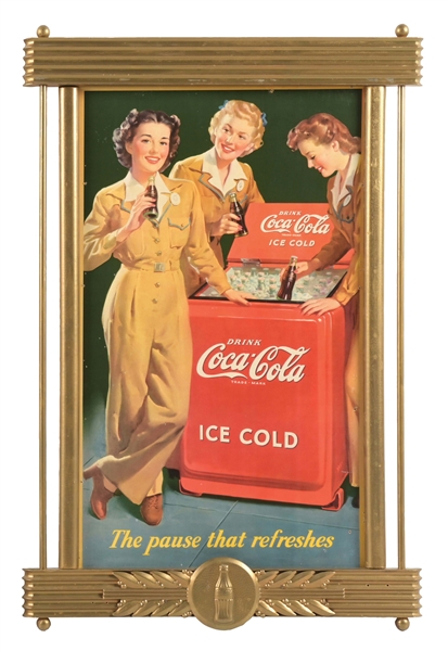 COCA-COLA POSTER W/ WOMEN GRAPHIC