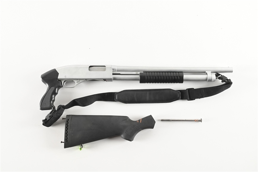 (M) WINCHESTER MODEL 1200 POLICE ALL WEATHER SLIDE ACTION RIOT SHOTGUN.