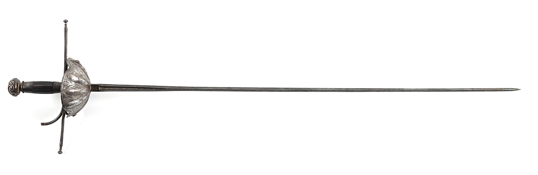 SPANISH COLONIAL RAPIER WITH HORN GRIP 