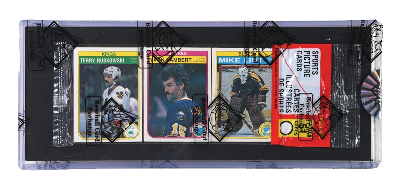 1982 OPC HOCKEY RACK PACK 