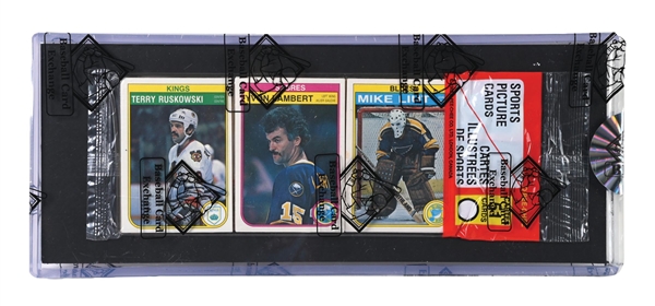 1982 OPC HOCKEY RACK PACK 