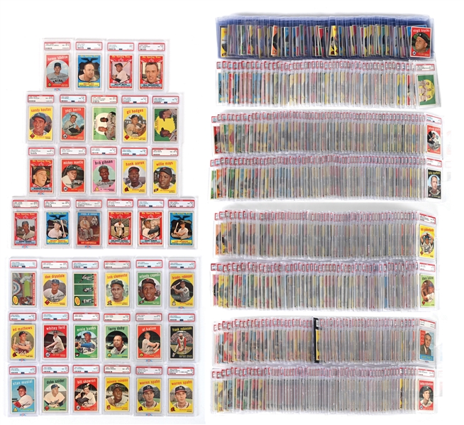 1959 TOPPS BASEBALL CARD SET