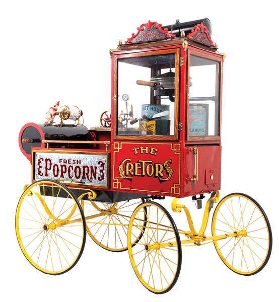 THE C. CRETORS CO. IMPROVED #2 POPCORN WAGON