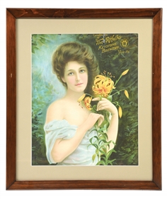 THEO. R. HELBS KEYSTONE BREWERY LITHOGRAPH
