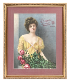 THEO. R. HELBS KEYSTONE BREWERY LITHOGRAPH