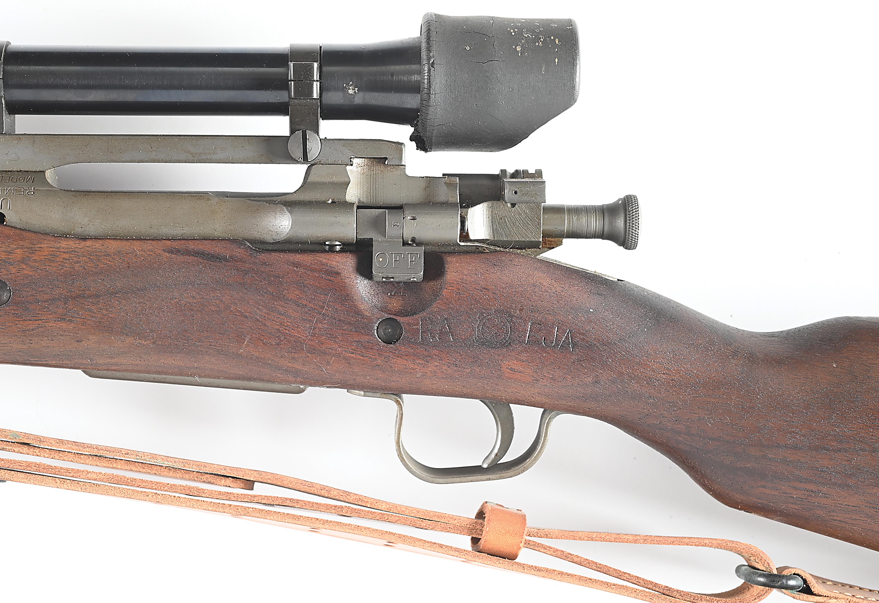 M84 Rifle Lot Detail - (C) REMINGTON MODEL 03-A4 BOLT ACTION SNIPER RIFLE WITH ...