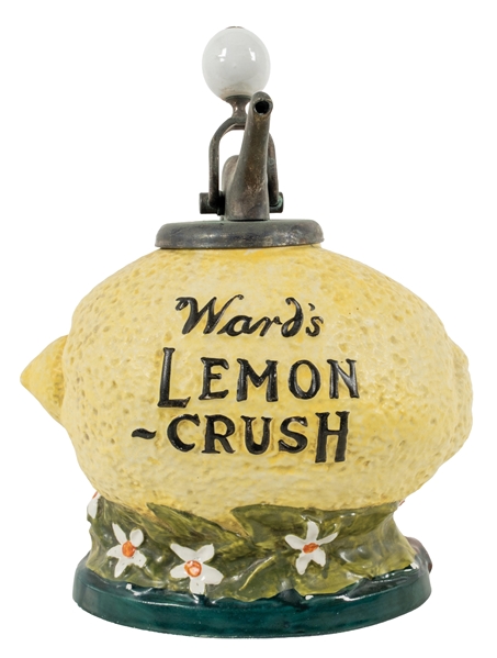 WARDS LEMON-CRUSH SODA FOUNTAIN SYRUP DISPENSER