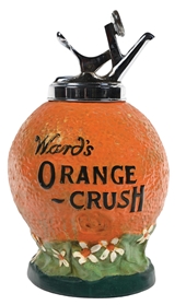 WARDS ORANGE CRUSH SODA FOUNTAIN SYRUP DISPENSER