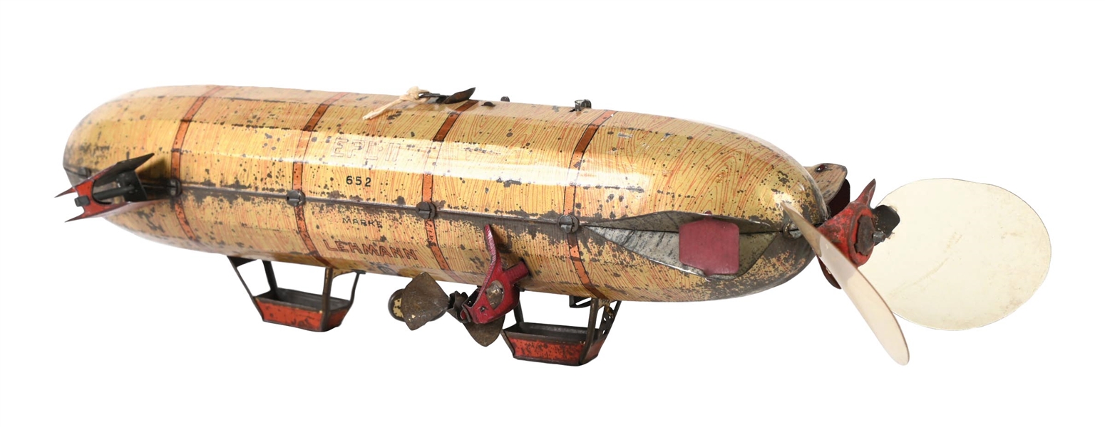 GERMAN LEHMANN TIN LITHO WIND-UP EPLH ZEPPELIN 