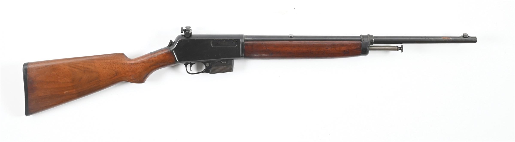 (C) WINCHESTER MODEL 1907 SELF LOADING RIFLE.