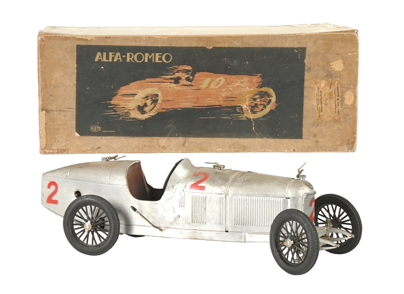 PRE-WAR FRENCH CIJ ALFA ROMEO CLOCKWORK RACING CAR