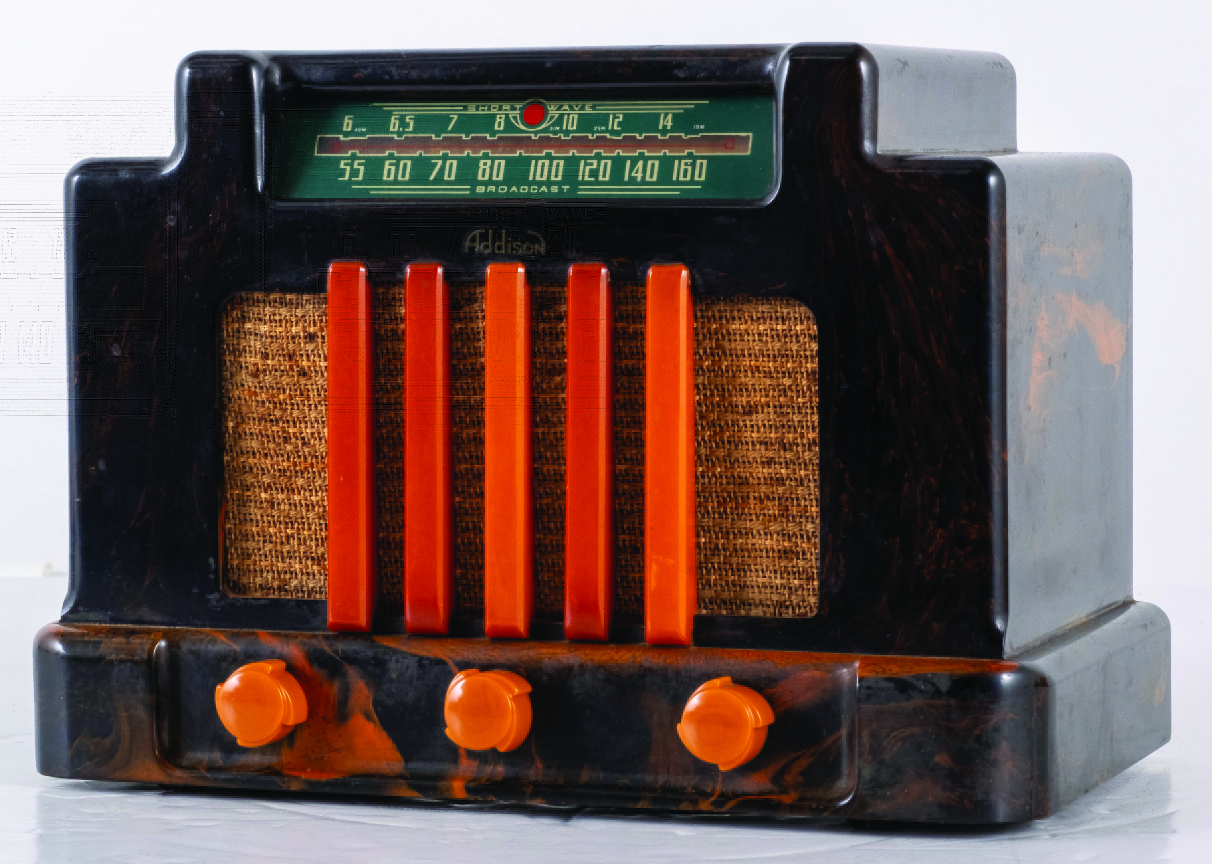 Addison Model Cell Lot Detail - ADDISON MODEL 5E CATALIN RADIO