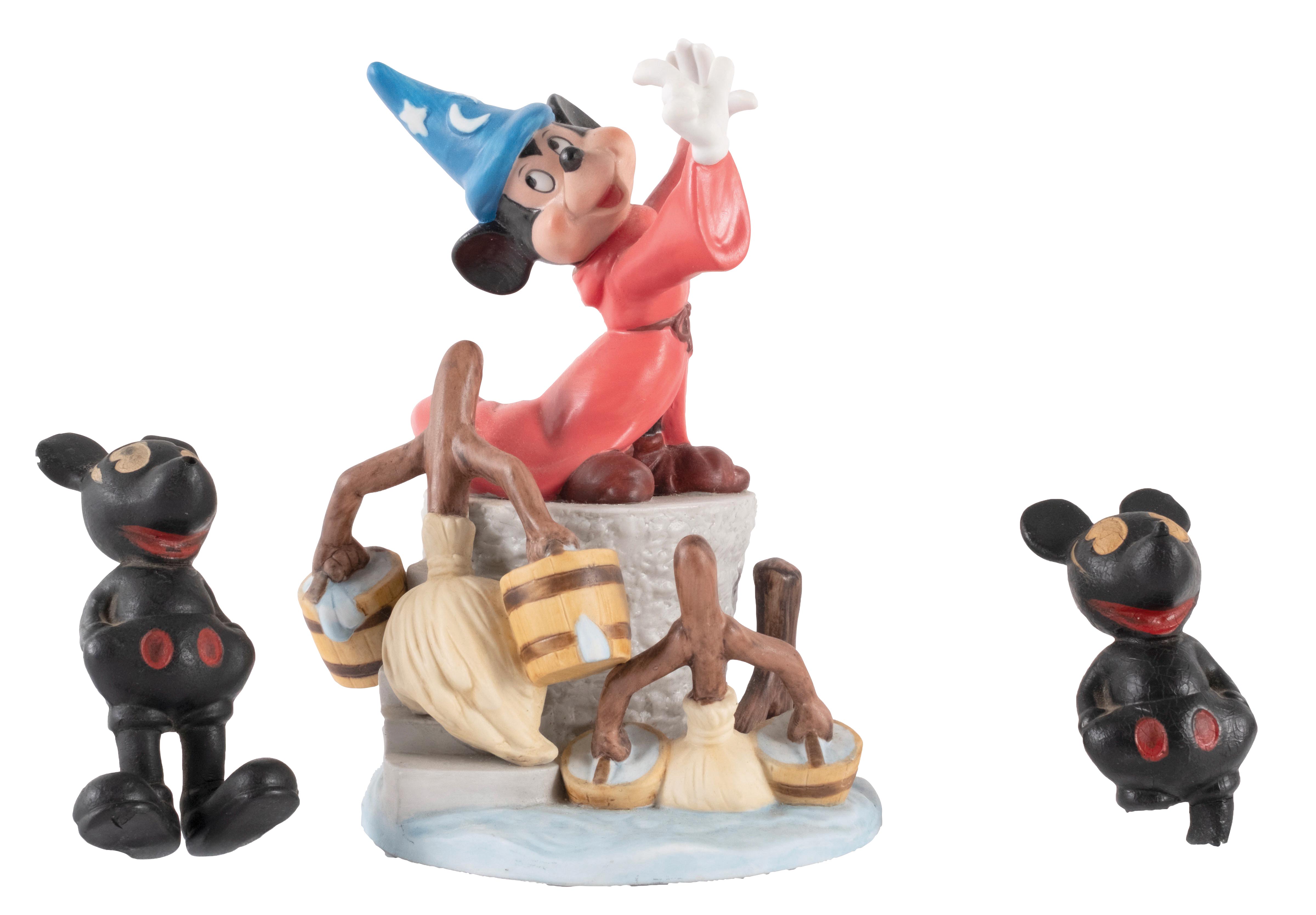 Lot Detail - COLLECTION OF 3 DISNEY FIGURAL STATUES
