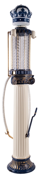 OUTSTANDING WAYNE MODEL #492 10 GALLON ROMAN COLUMN VISIBLE PUMP