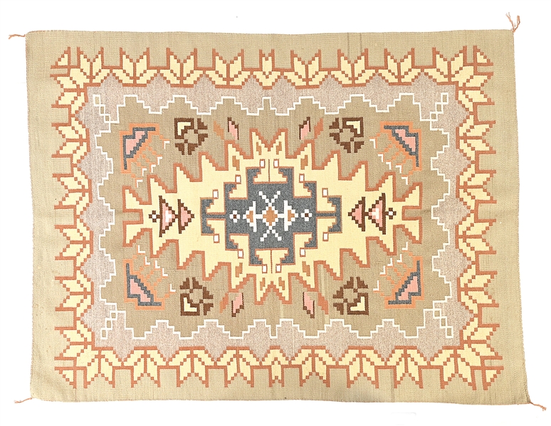 NAVAJO (DINÉ) WEAVING BURNT WATER