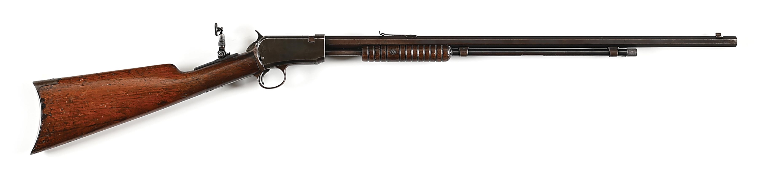 (C) WINCHESTER MODEL 1890 SLIDE ACTION RIFLE.