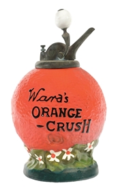WARDS ORANGE CRUSH SYRUP DISPENSER
