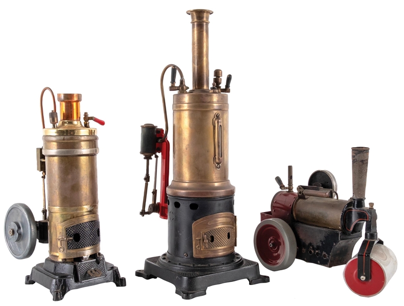 Lot Detail - COLLECTION OF 3 STEAM-POWERED ENGINES