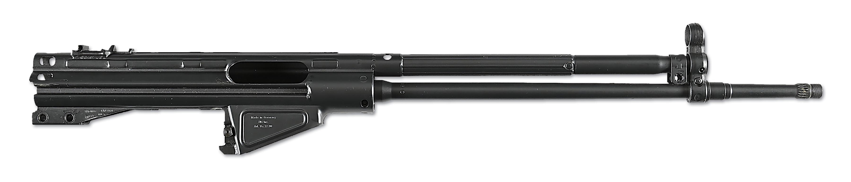 (N) HECKLER & KOCH HK G3 REGISTERED RECEIVER MACHINE GUN RECEIVER WITH BARREL AND GAS CYLINDER (FULLY TRANSFERABLE).