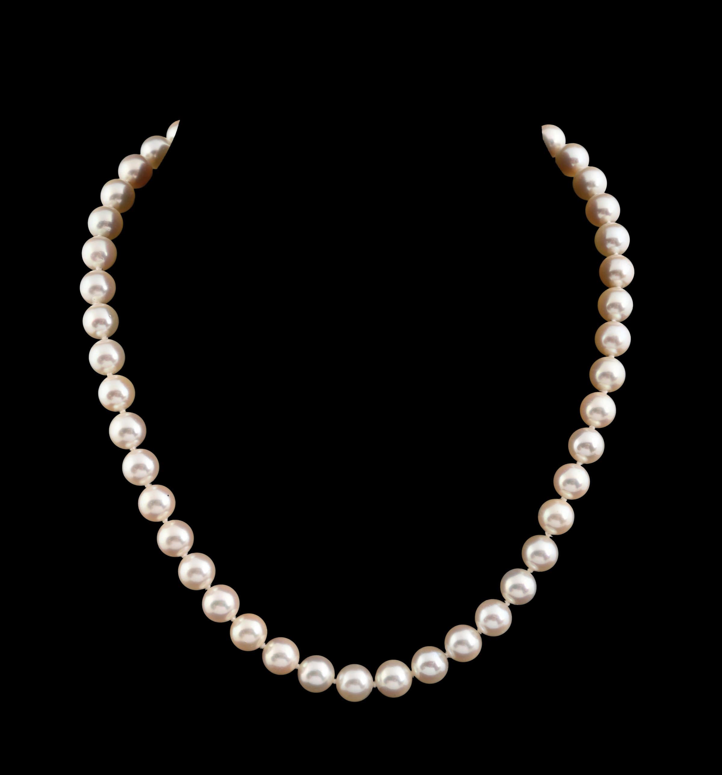 Strand Item Lot Detail - CULTURED PEARL STRAND NECKLACE