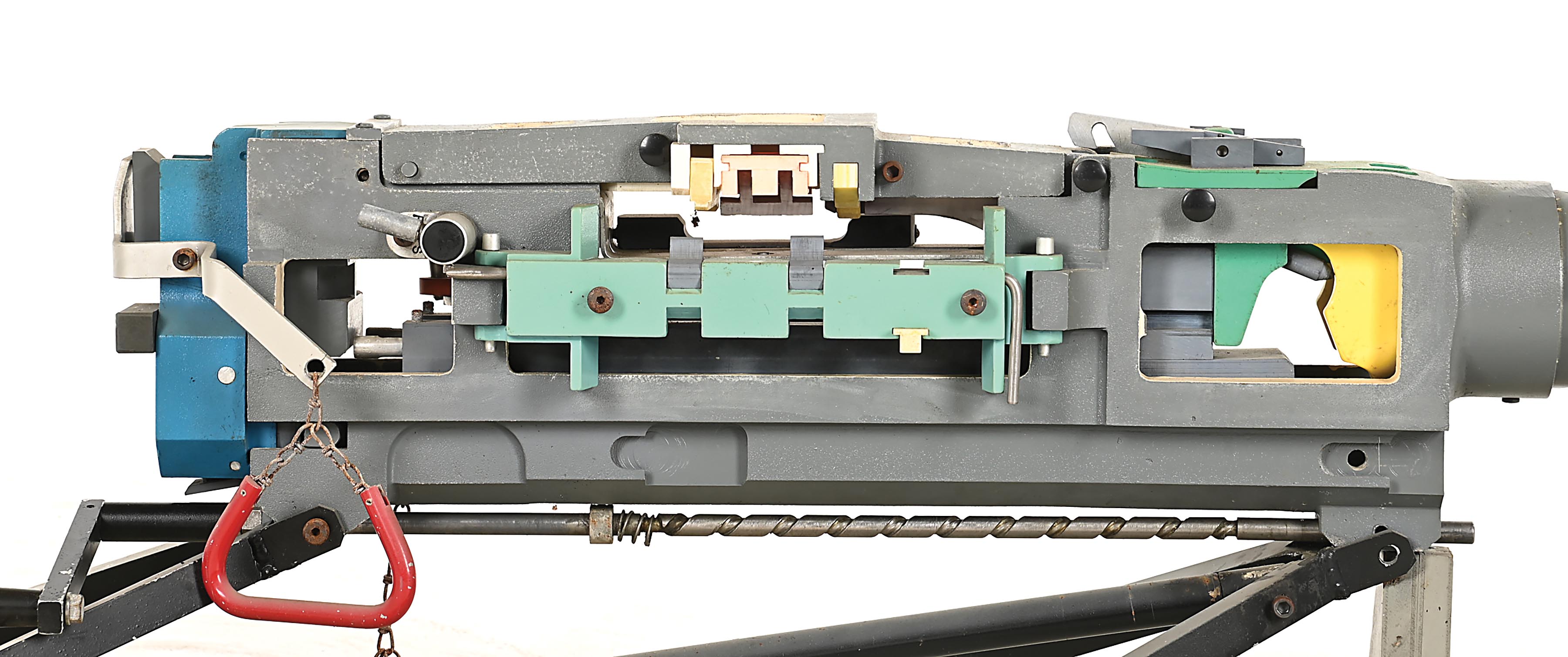 Machine Gun Visual Training Aid Lot Detail - OVERSIZED M-85 CUTAWAY MACHINE GUN CLASSROOM TRAINING AID ...