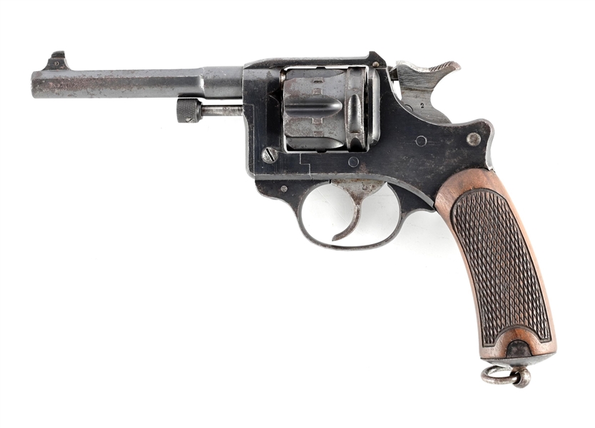(C) ST. ETIENNE MODEL 1892 FRENCH DOUBLE ACTION REVOLVER.