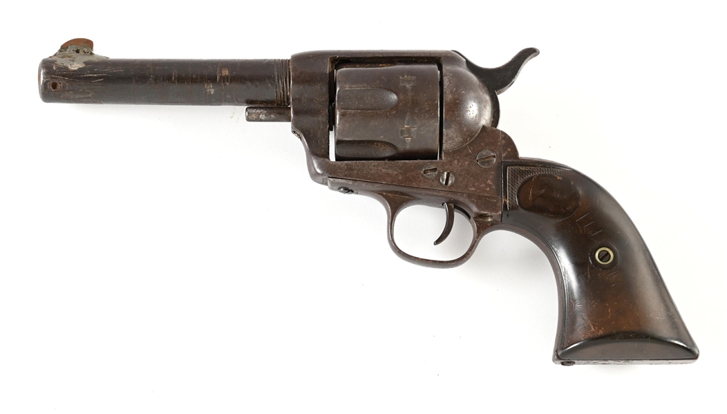(A) COLT SINGLE ACTION ARMY REVOLVER (1895).