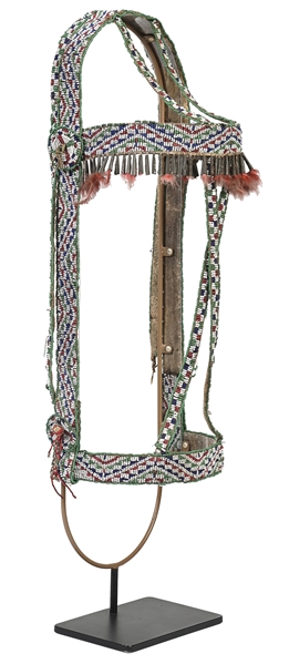 NORTHERN PLAINS BEADED HEADSTALL