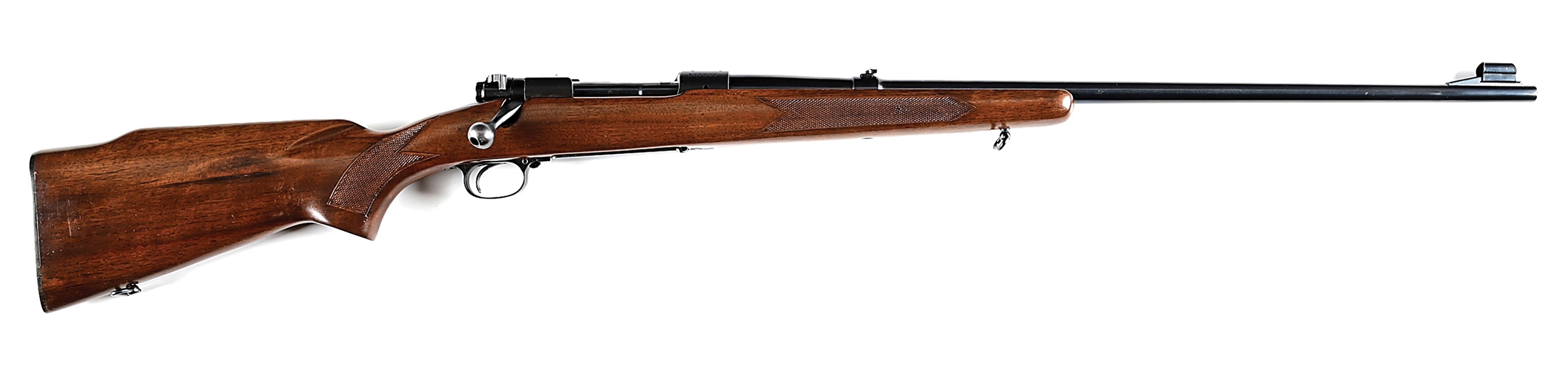 (C) PRE 64 WINCHESTER MODEL 70 BOLT ACTION RIFLE IN .300 H&H MAGNUM.