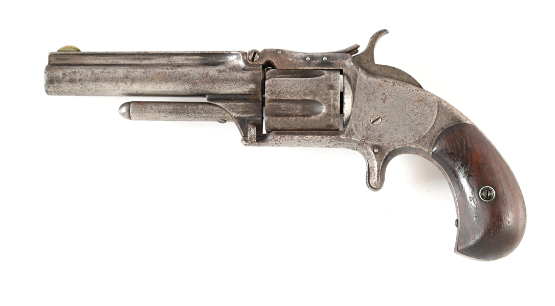 (A) SMITH & WESSON MODEL 1 - 1/2 NEW MODEL SINGLE ACTION REVOLVER.