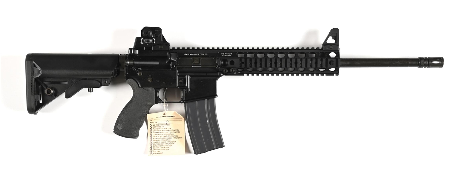 Mg2000 Rifle Lot Detail - (M) LEWIS MACHINE & TOOL DEFENDER 2000 SEMI-AUTOMATIC RIFLE.