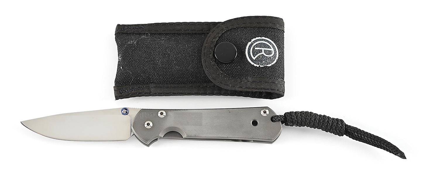 Lot Detail - CHRIS REEVE SMALL SEBENZA.