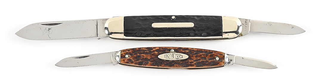 LOT OF 2: ROBESON SHUREDGE 623434 CIGAR AND 622492 POCKETEZE TWO BLADE.