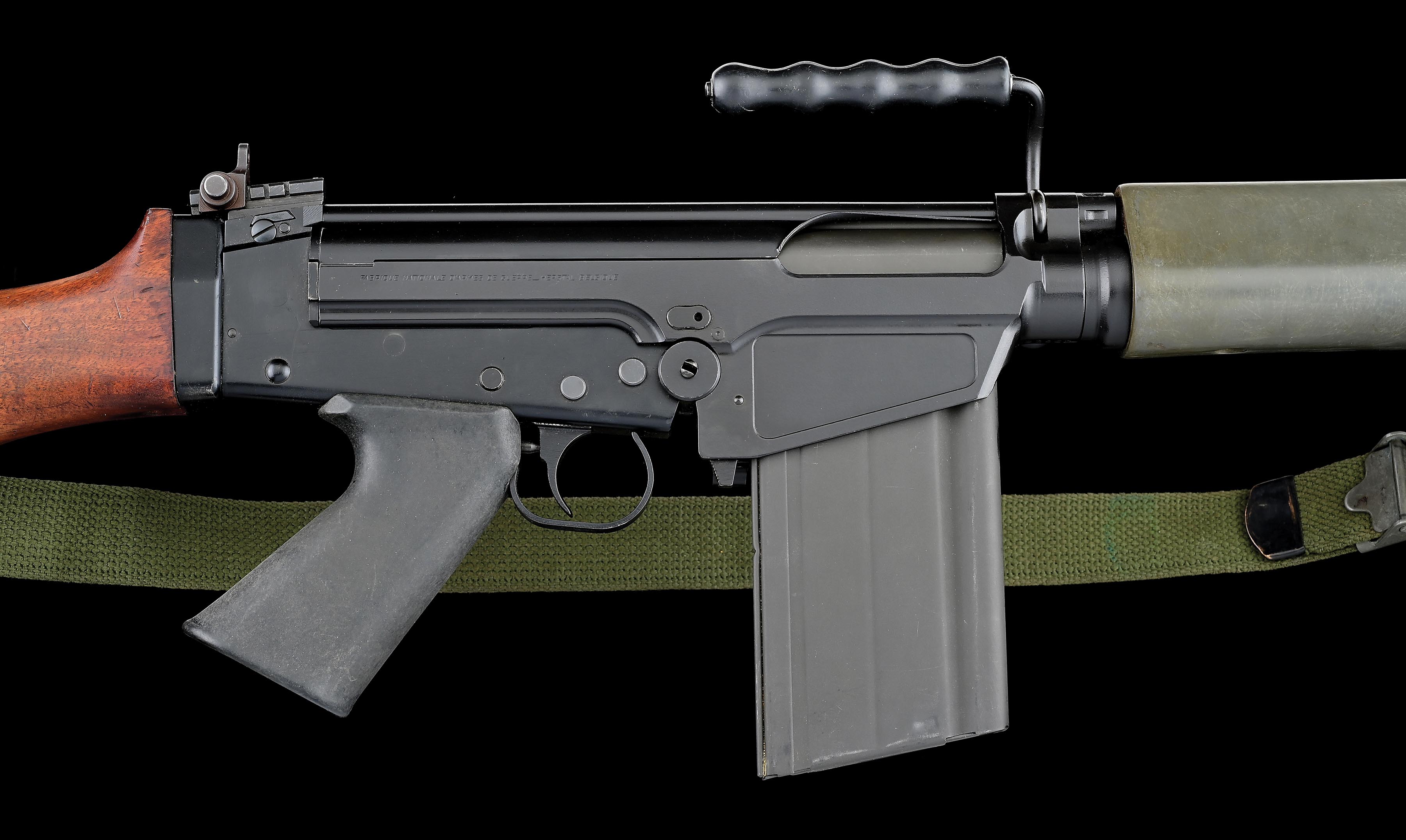 Lot Detail - (N) HIGH CONDITION FN-FAL MACHINE GUN (FULLY TRANSFERABLE).