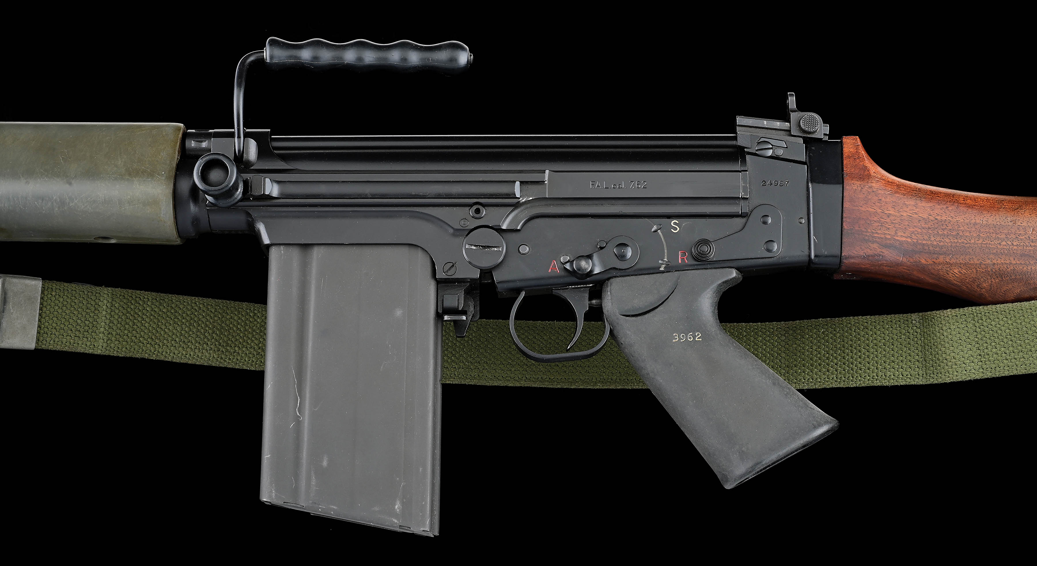 Lot Detail - (N) HIGH CONDITION FN-FAL MACHINE GUN (FULLY TRANSFERABLE).