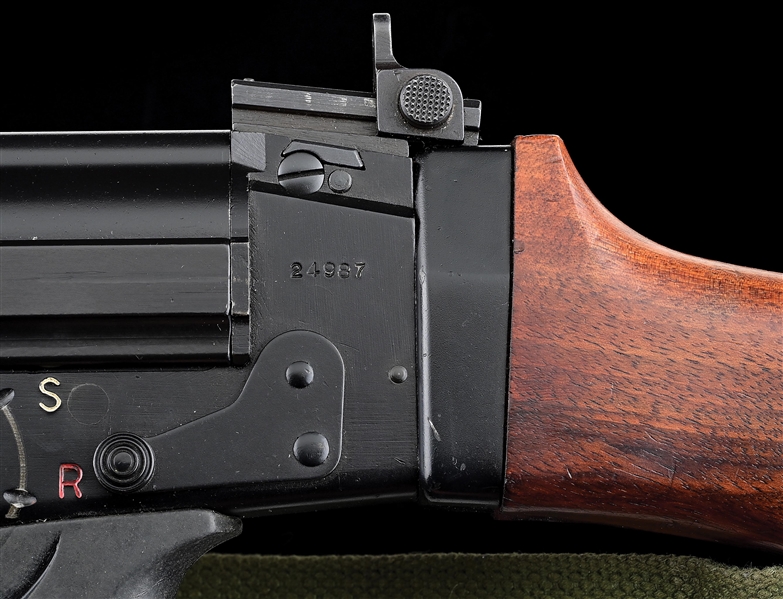 Lot Detail - (N) HIGH CONDITION FN-FAL MACHINE GUN (FULLY TRANSFERABLE).