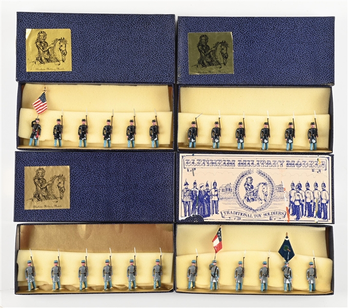 LOT OF 4: BLENHEIM SETS IN BOXES