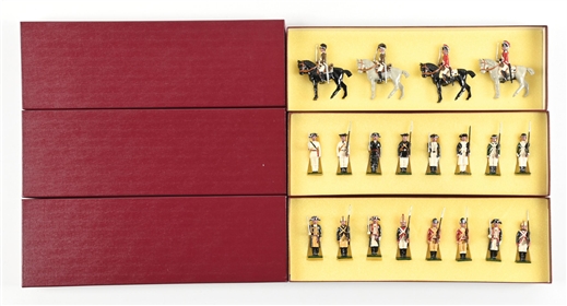 LOT OF 3: TOY SOLDIERS SETS IN BOXES