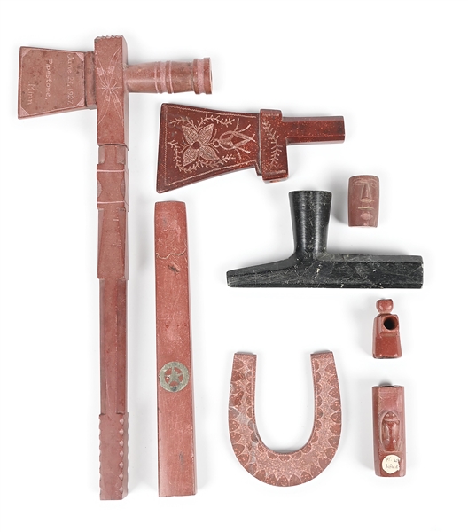 Lot Detail - LOT 8: CATLINITE ITEMS