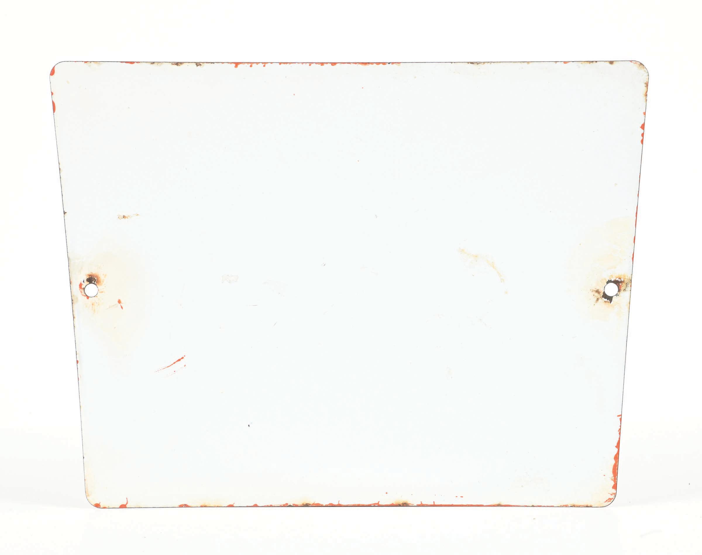 Lot Detail - GULF GULF GASOLINE PORCELAIN PUMP PLATE SIGN