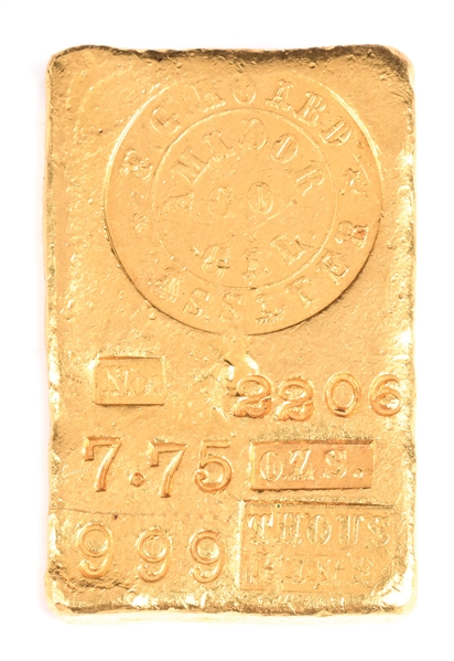FELIX GRUNDY HOARD CALIFORNIA GOLD BAR 