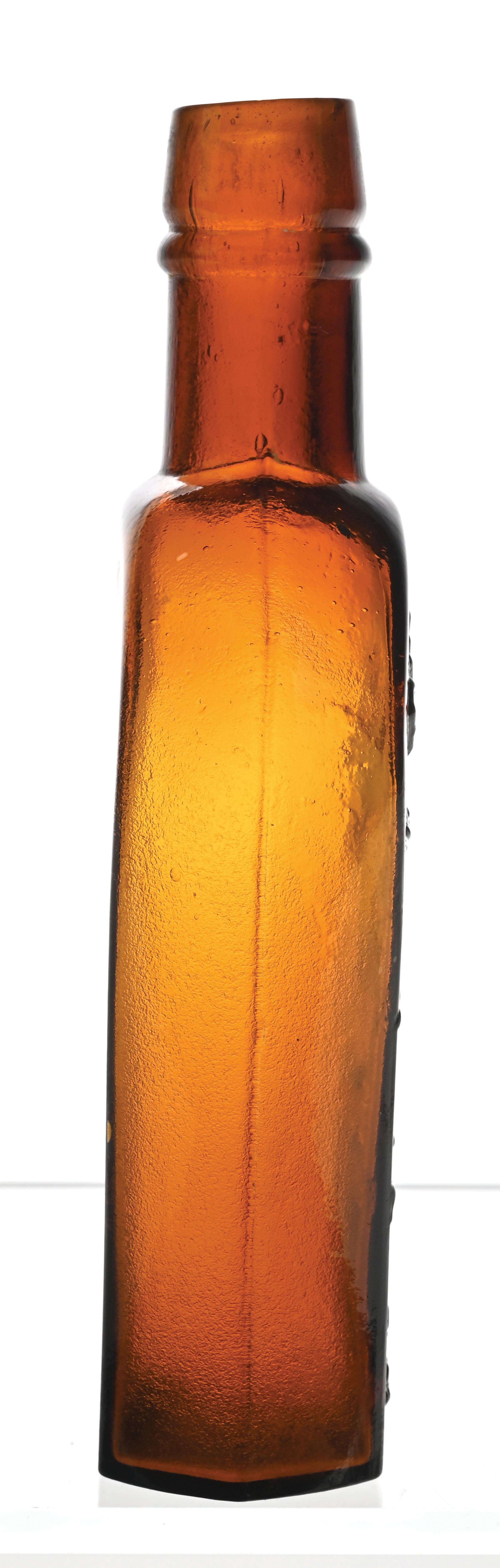 Lot Detail - OLD BOURBON PHOENIX HALF-PINT WESTERN FLASK
