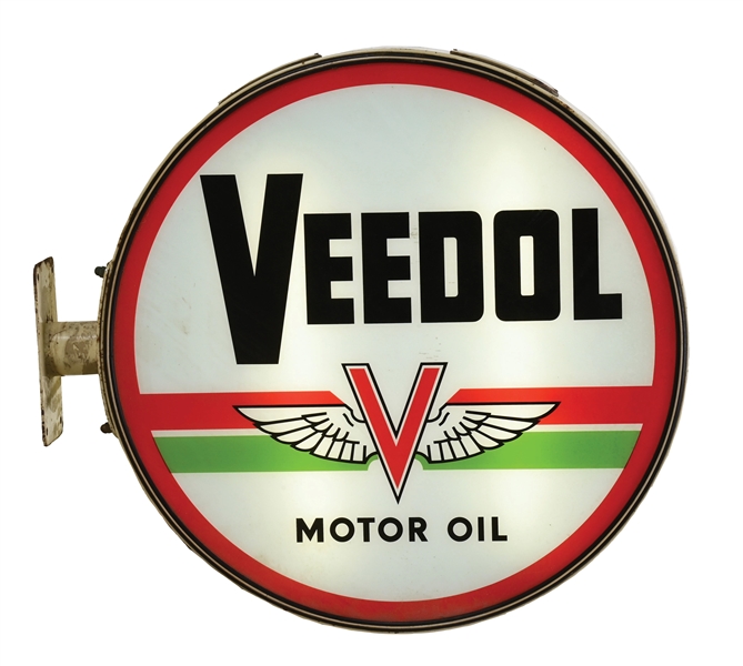 Lot Detail - FLYING A GASOLINE PORCELAIN PUMP PLATE SIGN