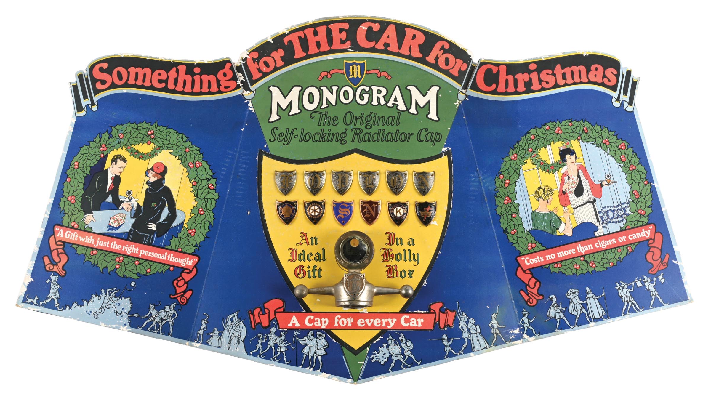 Monogram Locking Radiator Cap Lot Detail - MONOGRAM SELF-LOCKING RADIATOR CAP THREE DIMENSIONAL ...