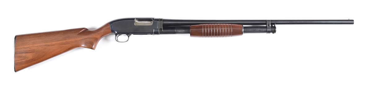 (C) WINCHESTER MODEL 12 SLIDE ACTION 20 GAUGE SHOTGUN WITH BOX. 